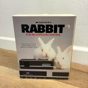 Vintage NOS Archer Rabbit VCR Multiplying System Radio Shack New Old Stock